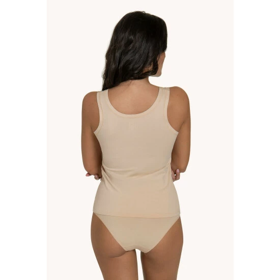 Lisca 2 Pack 'Aura' Cotton Rich Vests For Female - Image 2