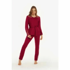 Lisca Ruby&apos; Long Sleeve Pyjama Set For Female