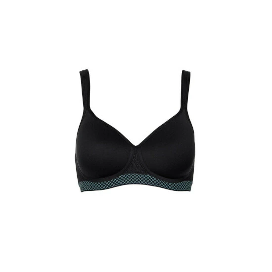 Lisca Black 'Powerful' Non-Wired Sports Bra For Female - Image 5