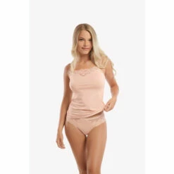 Lisca 'Juliette' Lace Detail Camisole Top For Female