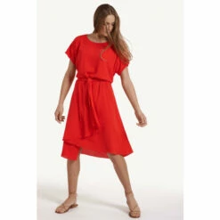 Lisca &apos;Nice&apos; Short Sleeve Beach Dress For Female