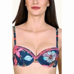 Lisca &apos;Jamaica&apos; Floral Foam Cup Bikini Top For Female