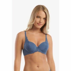 Lisca 'Juliette' Lace Detail Underwired Padded Foam Cup Bra For Female