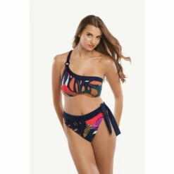 Lisca &apos;Tenerife&apos; Underwired Asymmetrical Balconette Bikini Top For Female