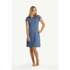 Lisca 'Juliette' Short Lace Sleeve Nightdress For Female