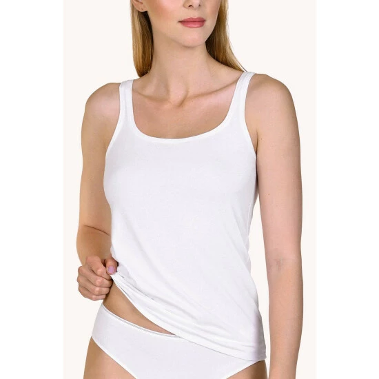 Lisca 2 Pack 'Cotton Modal Blend' Vests For Female - Image 7