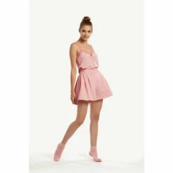 Lisca Cotton Blend &apos;Endless&apos; Pyjama Top And Short Set For Female