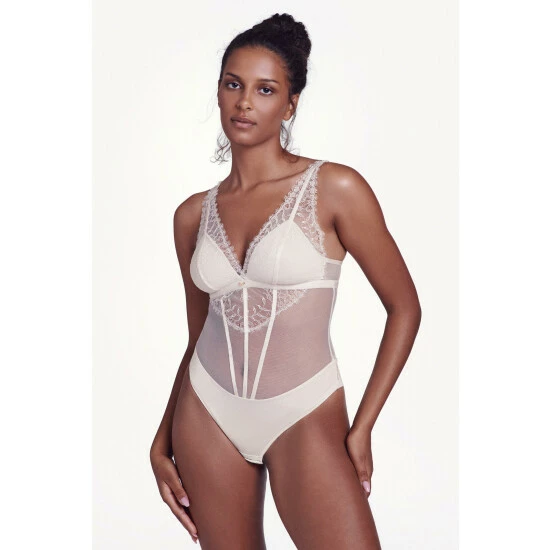 Lisca Lace 'Rose' Non-Wired Bodysuit For Female - Image 6