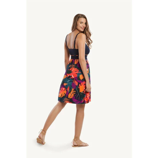 Lisca 'Tenerife' Sleeveless Front Tie Dress For Female - Image 3