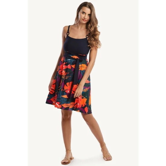 Lisca 'Tenerife' Sleeveless Front Tie Dress For Female - Image 5